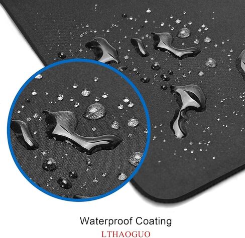 Mouse Pad, White & Gold Mandala Pattern Rectangular Mouse Mat, Non-Slip Rubber Mousepad Suitable for Girls and Ladies Computer Laptop Office, The Best Gift, 9.5 X 7.9 Inch, White & Gold Print in Kuwait