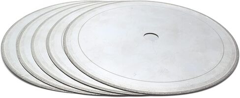 5Pcs 6" inch Super-Thin Arbor Hole 5/8" Rim 0.53mm Diamond Lapidary Saw Blade in Kuwait