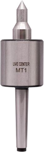 MT2 Long Spindle Live Center, 0.000197" High Accuracy 60 Degree Triple Bearing Live Center for Lathe Turning, Live Revolving Center High Precision Medium Turning Tools for Lathe Tailstock Machine in Saudi Arabia