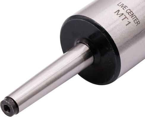 MT2 Long Spindle Live Center, 0.000197" High Accuracy 60 Degree Triple Bearing Live Center for Lathe Turning, Live Revolving Center High Precision Medium Turning Tools for Lathe Tailstock Machine in Saudi Arabia