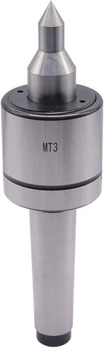 MT2 Long Spindle Live Center, 0.000197" High Accuracy 60 Degree Triple Bearing Live Center for Lathe Turning, Live Revolving Center High Precision Medium Turning Tools for Lathe Tailstock Machine in Saudi Arabia
