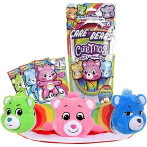 Cutetitos Care Bears Surprise Stuffed Animals - Collectible Care Bears Friends - Series 2