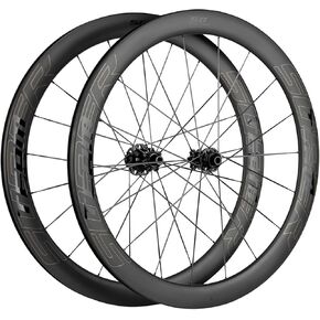 SUPERTEAM 50mm Disc Brake Wheelset 28mm Tubeless 700c Carbon Spokes with Ceramic Bearing Hub