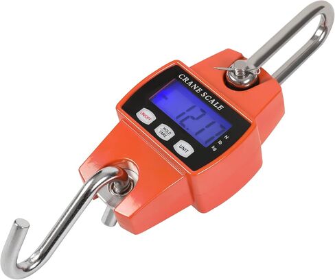 مقياس الرافعة الرقمية المعلقة HFS(R) 500 كجم/1100 رطل - صناعي، عالي التحمل، وظيفة تغيير الوحدة، للاستخدام الصناعي والصيد in Kuwait