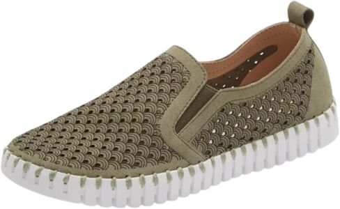 ILSE JACOBSEN HORNBAEK Women's Tulip140WOM Flat | Slip-On | Low Top (Latte, 6) in Kuwait