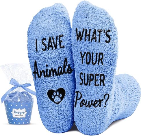 HAPPYPOP Unisex Fuzzy Socks EMT Socks Paramedic Socks Pharmacy Socks, EMT Gifts Pharmacy Gifts Medical Assistant Gifts PA Gifts Paramedic Gifts in Kuwait