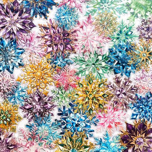 120 قطعة من ملصقات يوكساس للألعاب النارية الخيالية من رقائق الذهب ثلاثية الأبعاد - ملصقات جمالية لامعة مقاومة للماء لسجلات القصاصات والمجلات غير المرغوب فيها والمخطط in Kuwait