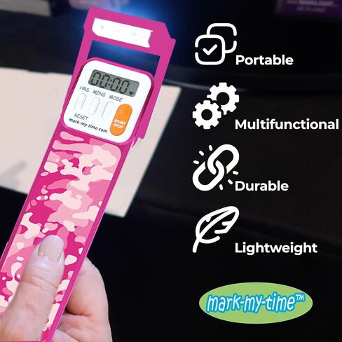 Mark-My-Time 3D Unicorn Digital Bookmark with Reading Light in Kuwait