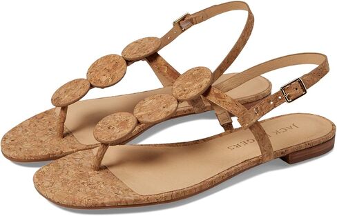 Jack Rogers Worth Flat Sandal Platinum 5.5 M in Saudi Arabia