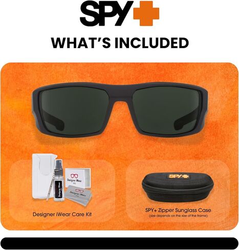 SPY Dirk Rectangle Sunglasses for Men + BUNDLE with Designer iWear Eyewear Kit in Kuwait