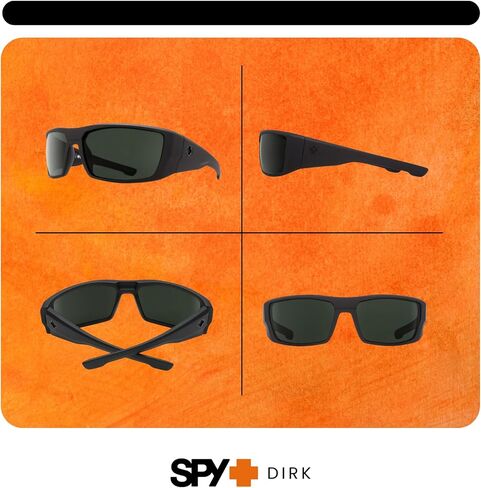SPY Dirk Rectangle Sunglasses for Men + BUNDLE with Designer iWear Eyewear Kit in Kuwait