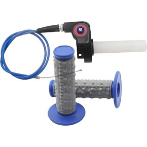 مقبض الخانق الملتوي + كابل للموتوكروس 50-250CC الترابية دراجة نارية CRF70 TTR KLX110 SSR Thumpstar YCF دراجة صغيرة ATV رباعية حفرة الدراجة (7/8 بوصة - 22 مم)