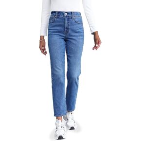 OFLUCK Women's Jeans Stretch Slim Fit High Rise Jeans for Women Tapered Jeans Destroyed Denim Pants