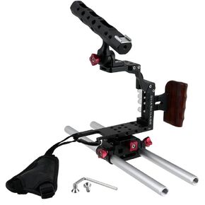Fotodiox Pro Cinema Black Sharkcage for Samsung NX1 Cameras (NX1) - Skeleton Housing, Protective Video Cage