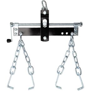 BIG RED AT32100BR-2 Torin Engine Load Leveler, 3/4 Ton (1,500 lb.) Engine Hoist Shop Crane Accessory with Adjustable Handle, Steel 3 Position Engine Leveler, Black in Saudi Arabia