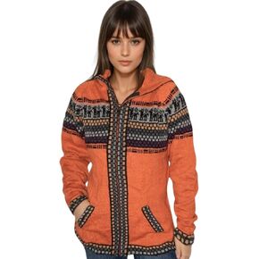 Gamboa Genuine Alpaca Cardigan Sweater for Women Winter Autumn Sweaters Lightweight