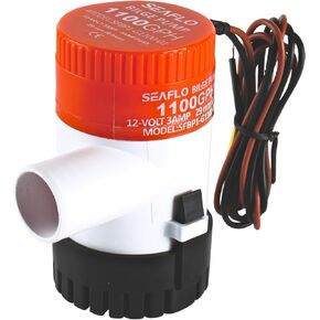 SEAFLO 12v 1100 GPH Bilge Pump 4 Year Warranty!