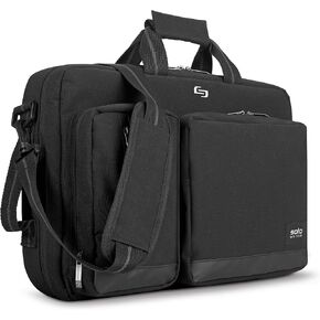 Solo New York Duane Hybrid Convertible Briefcase, Black