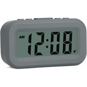 FAMICOZY Small Digital Alarm Clock,Easy to Read,Simple Operation,Constant Backlight On/Off,Crescendo Alarm,9 Min Snooze,12/24Hr,Bedside Travel Alarm Clock,AAA Battery Operated,Black in Kuwait