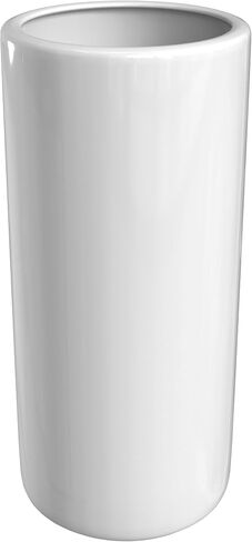 Red Lantern 20" Bamboo Lattice Umbrella Stand, 2 Foot, White in Saudi Arabia