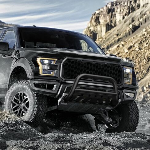 المصد الأمامي من Bull Bar متوافق مع 2016-2022 Tacoma 3 "نسيج أسود المصد الأمامي مصبغة الحرس فرشاة الحرس على الطرق الوعرة الملحقات in Saudi Arabia
