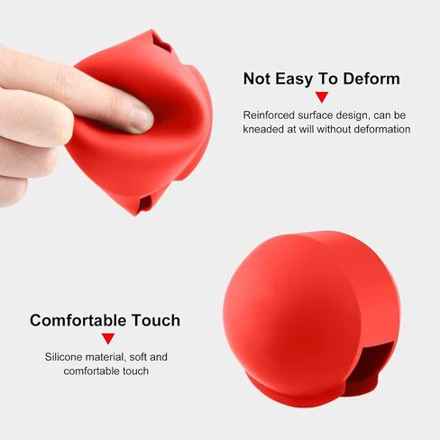 PULUZ Silicone Lens Cover for Insta360 X3 Invisible Dive Housing Case, Protective Lens Cap Flexible Lens Guard Protector Cover for Insta360 X4 Action Camera Diving Case Accessories White in Saudi Arabia