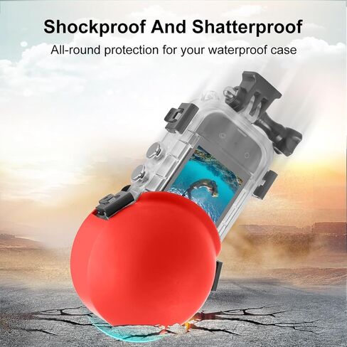PULUZ Silicone Lens Cover for Insta360 X3 Invisible Dive Housing Case, Protective Lens Cap Flexible Lens Guard Protector Cover for Insta360 X4 Action Camera Diving Case Accessories White in Saudi Arabia