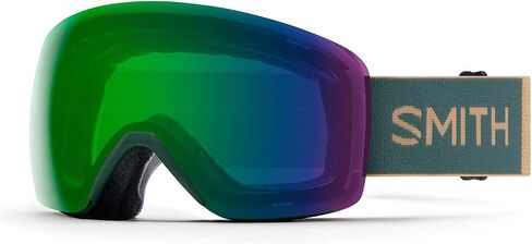 SMITH Optics Skyline Unisex Snow Winter Goggle - Limelight, Chromapop Sun Black in Saudi Arabia