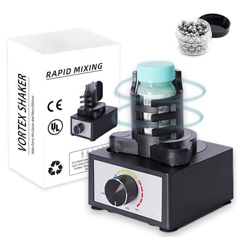2400RPM Vortex Mixer Model Paint Shaker Mix Up to 100ML Adjustable Speed for Hobby Acrylic Paints,Nail Polish,Pigment,Eyelash Glue Adhesives,Testing Tubes in Saudi Arabia
