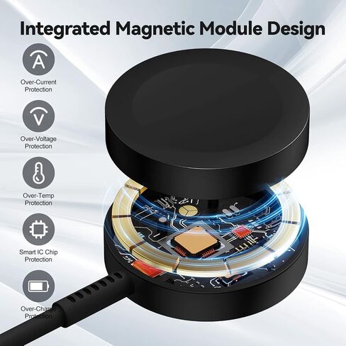 for Apple Watch Charger Cable USB C, [MFi Certified] Magnetic for iWatch Charger Cable Fast Charging for Watch Series Ultra 9 8 7 6 5 4 3 SE & iPhone 14/13, Type C 2-in-1 Cord for iPhone & Watch-6ft in Saudi Arabia