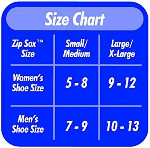 Zip Sox Compression Socks by BulbHead - Pair, S/M in Saudi Arabia