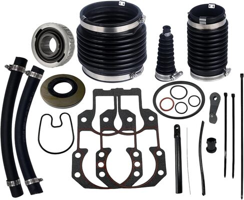 803099T1 Transom Seal Bellows Kit for MerCruiser Alpha 1 Gen 2 Stern Drive with Gimbal Housing Bearing Oil Seal Shift Cable Insert Wrapping and Slide 30-803099T1 Sierra 18-8206 in Saudi Arabia