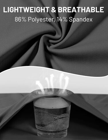 MIER Mens Quarter Zip Pullover Dry Fit Lightweight 1/4 Zip Long Sleeve Shirts for Athletic Running Golf Hiking, UPF 50+ in Kuwait