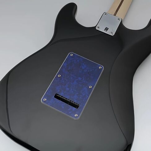Guitar Back Plate Compatible with Strat/Stratocaster Tremolo Cavity Cover, Tremolo Cover with Pickguard featuring 6 Screws(Green) in Saudi Arabia