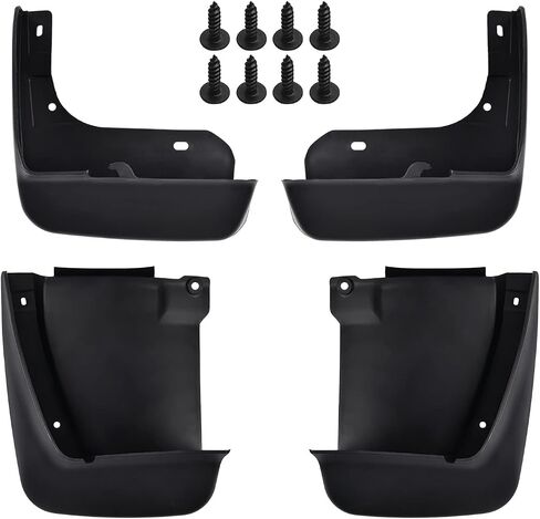 أغطية الطين SPEEDWOW، تناسب 1996-2000 Honda Civic (لا تناسب التنانير الجانبية)، 4 قطع/مجموعة أمامية وخلفية (لا تحتاج إلى حفر) in Saudi Arabia