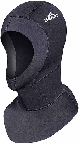 3/5mm thick neoprene diving Hood, providing warmth and protection for scuba diving, free diving, and spearfishing in Saudi Arabia