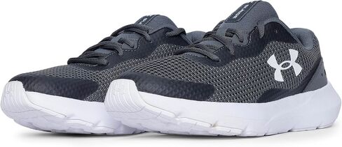 Under Armour Men's Surge 3 Running Shoe, (405) Varsity Blue/Black/White, 11, US in Kuwait