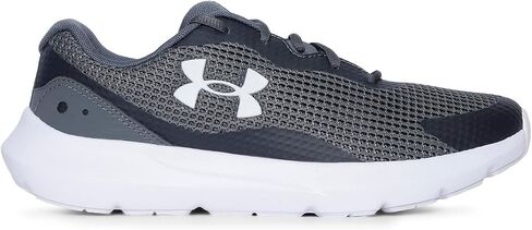 Under Armour Men's Surge 3 Running Shoe, (405) Varsity Blue/Black/White, 11, US in Kuwait