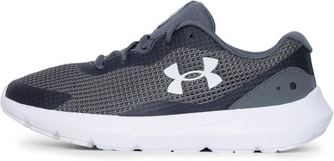 Under Armour Men's Surge 3 Running Shoe, (405) Varsity Blue/Black/White, 11, US in Kuwait