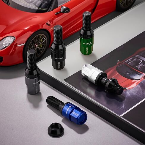 20 قطعة من مسامير العروة M14x1.5 مع مقعد كروي بطول ساق 28 مم، متوافق مع A3 A4 A6 A8 S4 S6 S8 TT Jetta Allroad VW Quattro Golf Tiguan Passat ومعظم Ben.Z in Kuwait