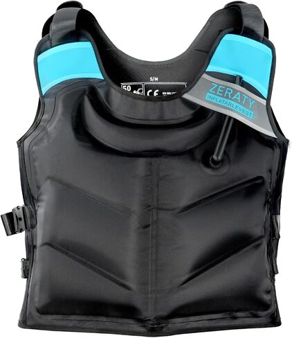 Zetary Inflatable Snorkel Vest - Portable Snorkel Jacket for Adults 90-220 lbs, Lightweight Buoyancy Aid with Quick Inflation, Ideal for Swimming Boating Paddleboarding Water Sports in Saudi Arabia