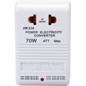 110V to 220V Step Up & Down Power Voltage Converter Watt Transformer for Travel