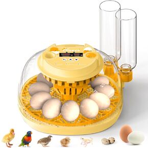 Egg Incubator,Incubators for Hatching Eggs,Fully Automatic Incubator,Egg Incubator with Automatic Egg Turning and Humidity Control,36 Eggs Incubator,Suitable for Chicken Eggs,Duck Eggs,Quail Eggs