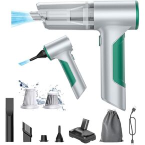 Cordless Car Vacuum 14000PA 3 in 1 Brushless Motor Handheld Vacuum Strong Suction Portable Vortex Vacuum Cleaner Mini Small Wireless Vacuum