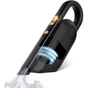 Justtop Car Vacuum Portable Cleaner ، 9000PA Cleaner and Air Duster ، 120W High Power Wet & Dry Handheld Mini Cleaner ، ملحقات متعددة للسيارة ، المنزل ، المكتب