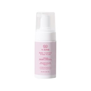 Daily Feminine Foam Wash – Feminine Wash for Women with Hyaluronic Acid, Lactic Acid and Cranberry Extract – Odor Control, pH Balanced, Fragrance-Free, Paraben-Free, Vegan (3.4 OZ)