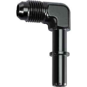 EVIL ENERGY 6AN Male to 3/8" SAE Quick Disconnect Male Push On EFI Fitting Adapter Aluminum
