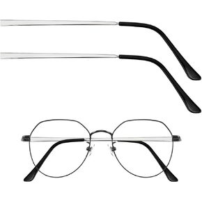 1 Pair of Glasses Replacement Arms, Universal Glasses Arm and Leg Replacements for Glasses Repair (Black)