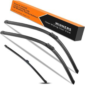 Windshield Wipers for BMW X5 2019 2020 2021 2022 2023 2024 OEM Quality Wiper Blades Include Front 26 20 Inch and Rear Blade Easy to Install Replacement Wipers (Pack of 3)
