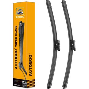 OEM Windshield Wiper Blade Replacement for Audi A7 2012-2019, 2013-2018 S6 S7, 2012-2018 A6, 2014-2019 RS7 Original Equipment All-Season Wiper Blade Set 26+21 (Set of 2)